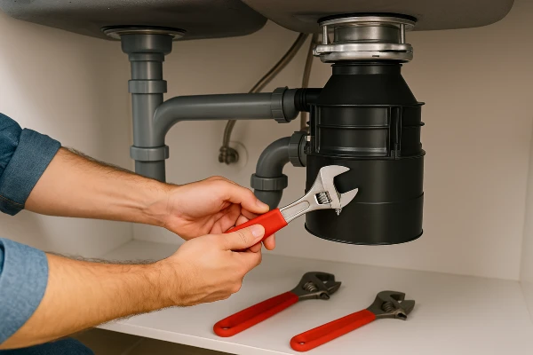 a male plumber smiling at the camera from quality plumbing leander in Leander, TX Plumber near me